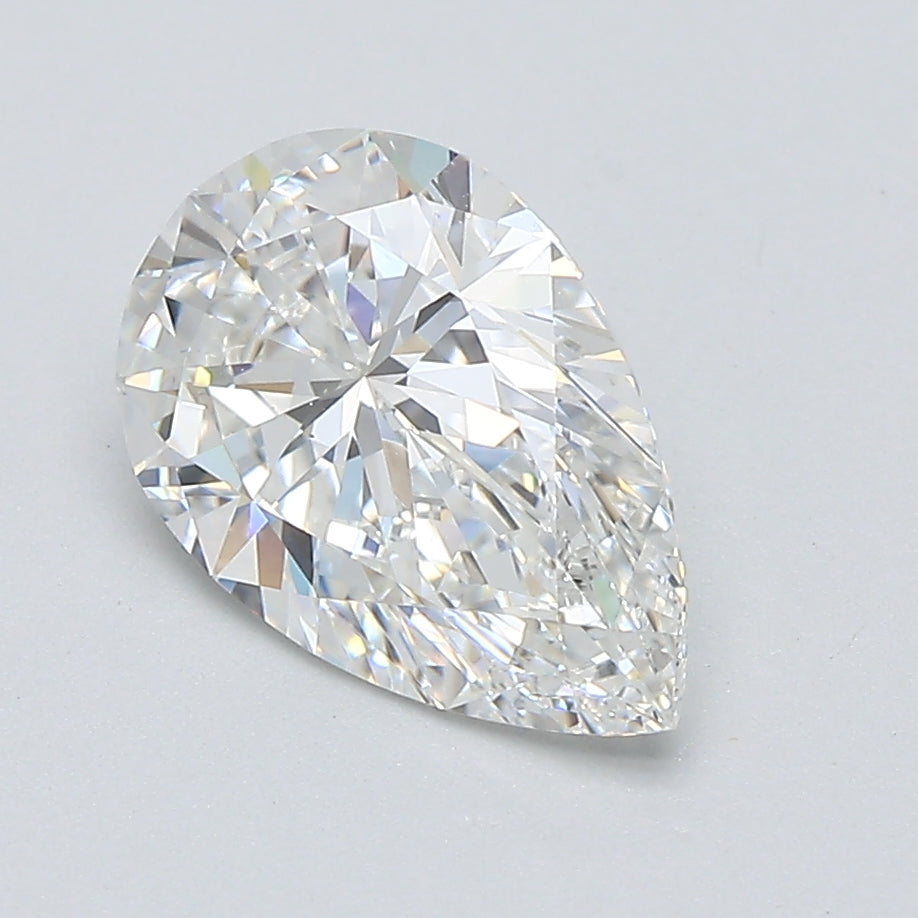 1.8ct Pear Natural Diamond — F VS2, GIA Certified