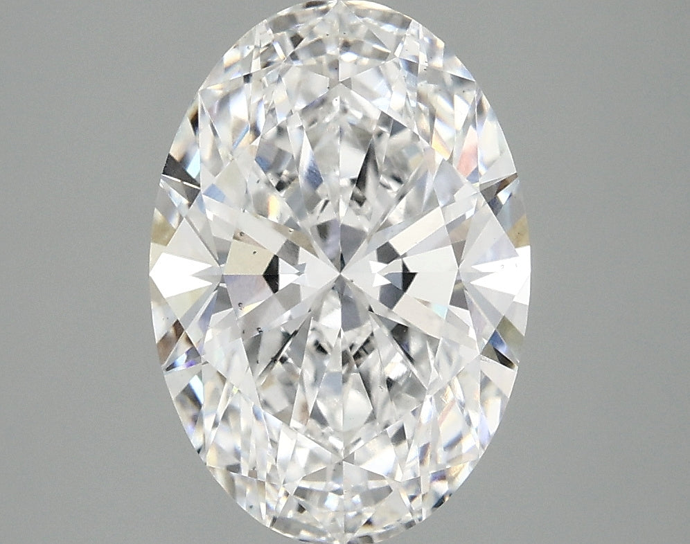 3.09ct Oval, D VS2 — IGI