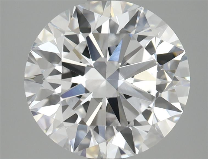 3.47ct Round, D VVS2 — IGI
