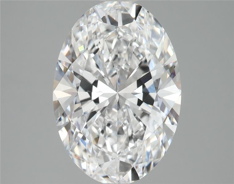 7.04ct Oval, D VS1 — IGI