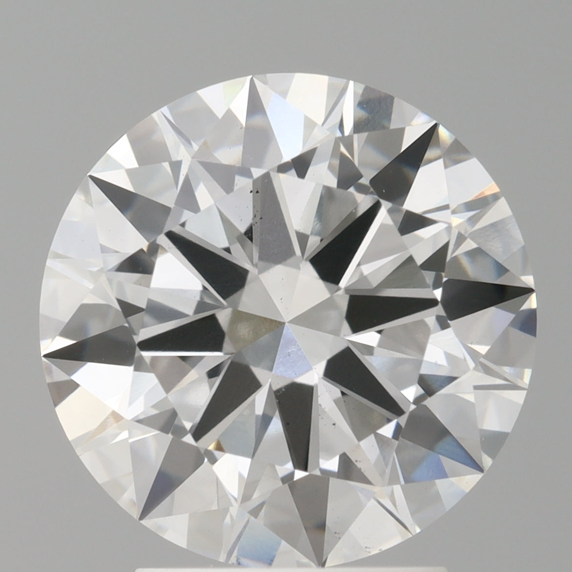 3.03ct Round, E VS2 — IGI