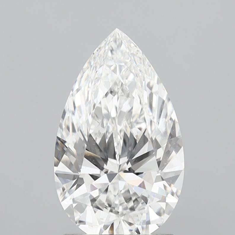 2.0ct Pear, D VVS1 — IGI