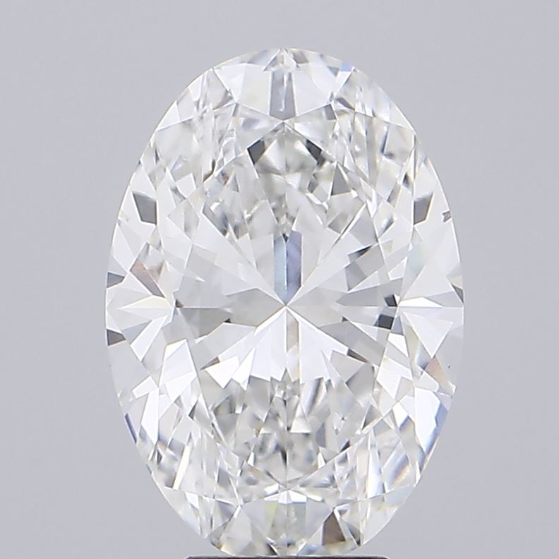 6.3ct Oval Lab-Grown Diamond — F VVS2, IGI Certified
