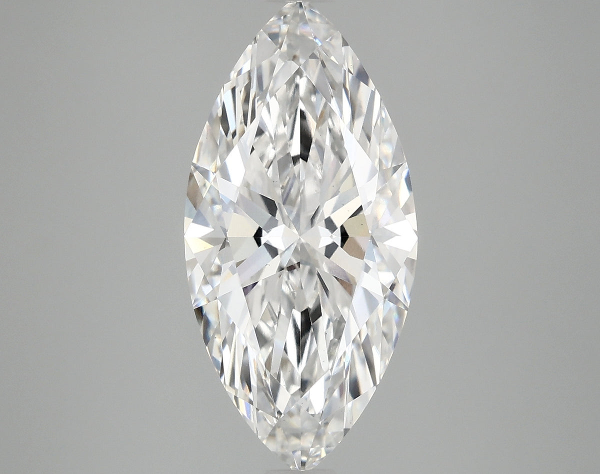 3.47ct Marquise, E VS1 — IGI