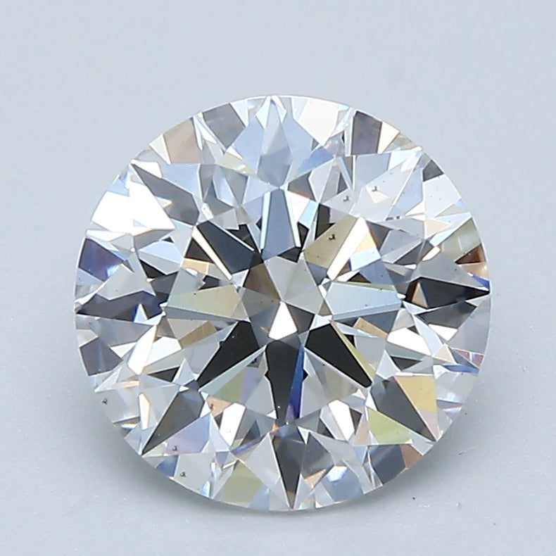 2.13ct Round, D VS2 — IGI