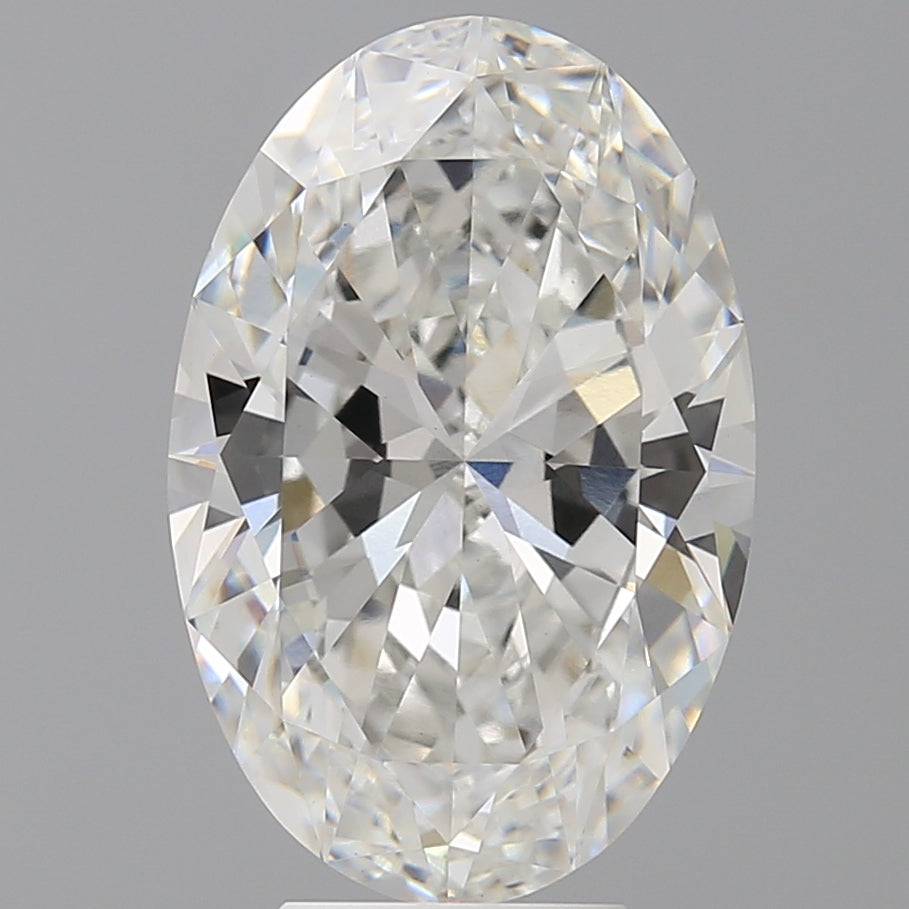 5.54ct Oval Lab-Grown Diamond — F VVS2, IGI Certified