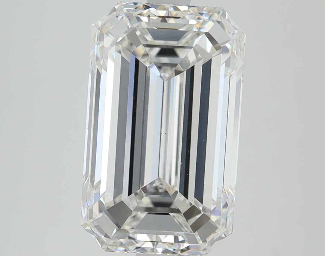 4.04ct Emerald, F VS1 — IGI