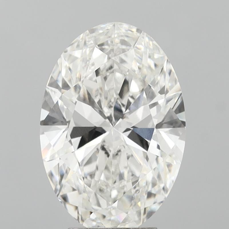 5.01ct Oval Lab-Grown Diamond — F VVS2, IGI Certified