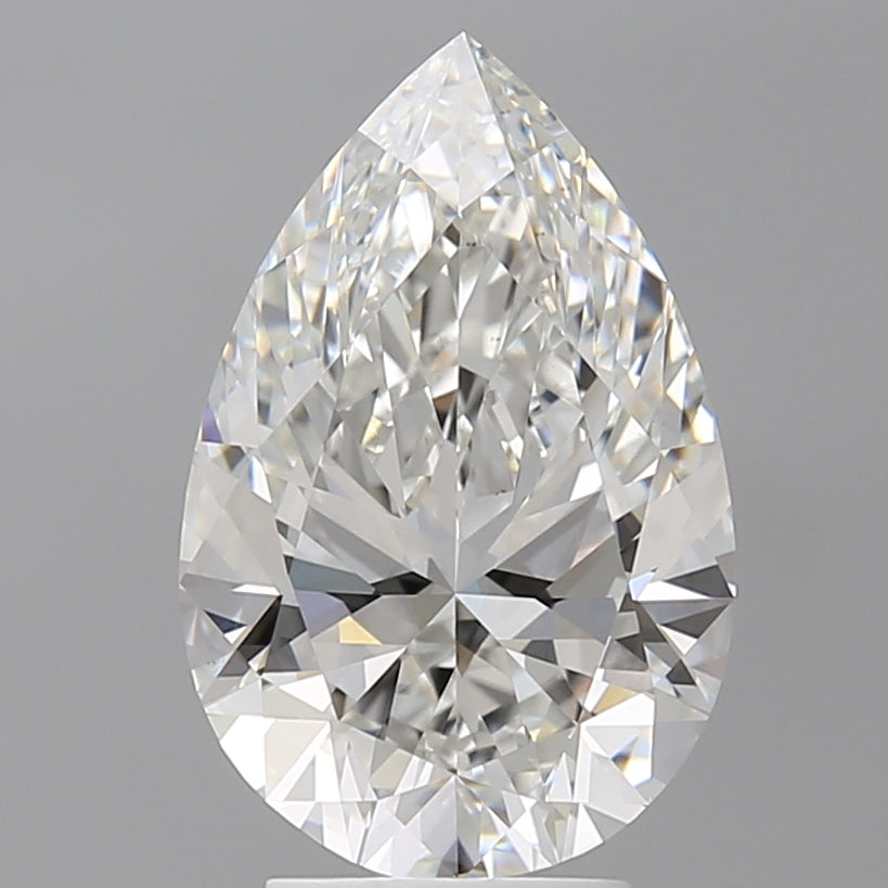 4.03ct Pear Lab-Grown Diamond — F VVS2, IGI Certified