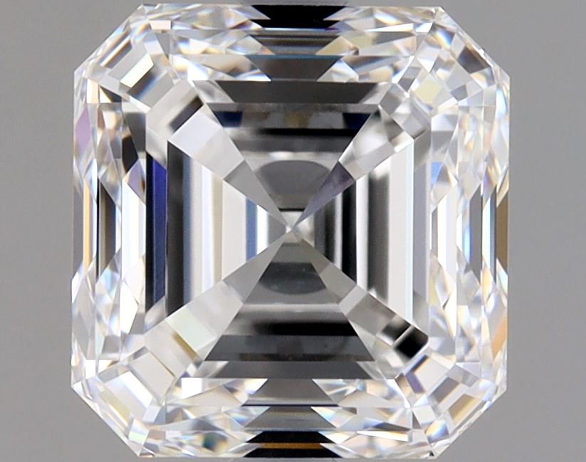 2.01ct Asscher Natural Diamond — E VVS2, GIA Certified