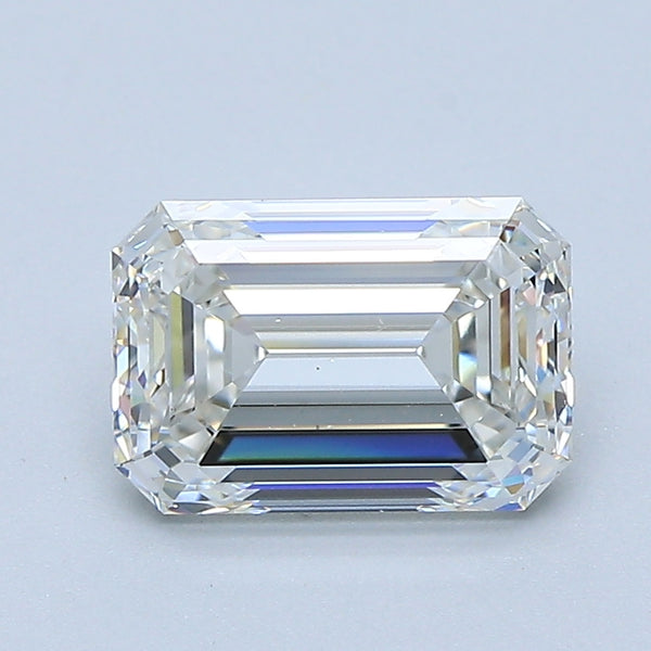 1.85ct Emerald Natural Diamond — H VS1, GIA Certified