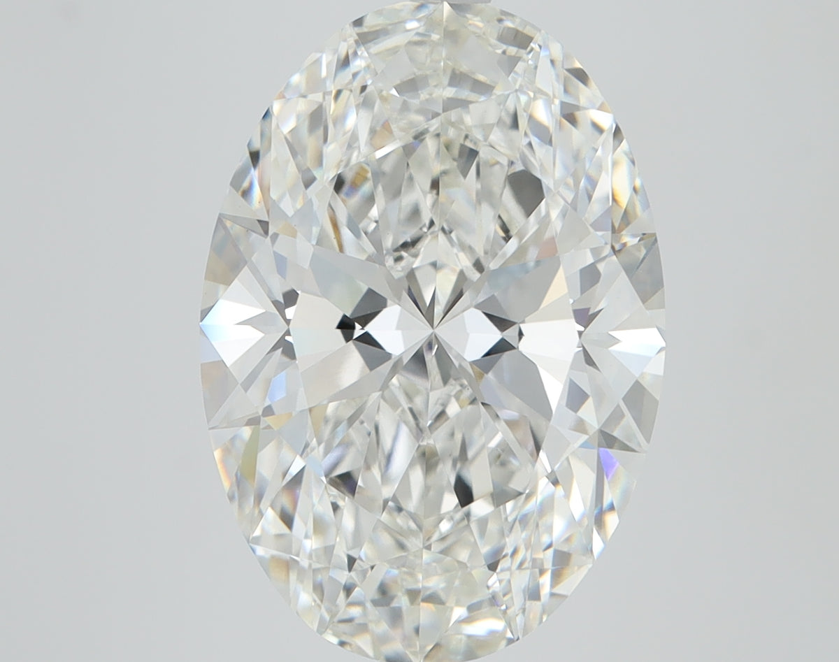 5.6ct Oval, F VVS2 — IGI