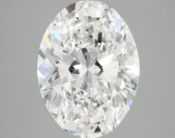 4.07ct Oval Lab-Grown Diamond — D VVS2, IGI Certified
