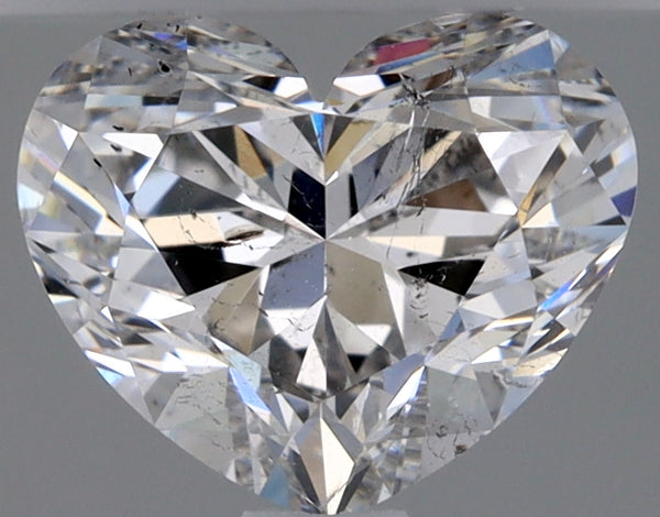 0.9ct HEART, E SI2 — GIA