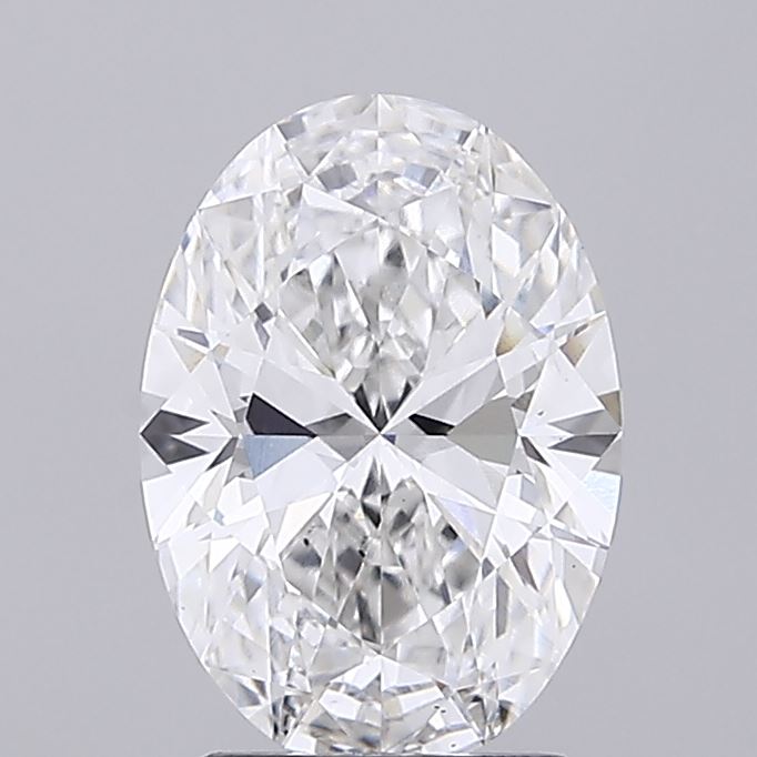 2.18ct Oval Lab-Grown Diamond — F VS1, IGI Certified