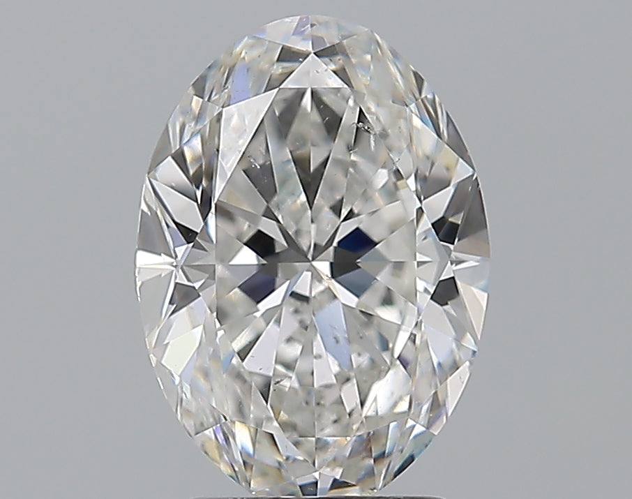 2.7ct Oval Natural Diamond — E SI1, GIA Certified