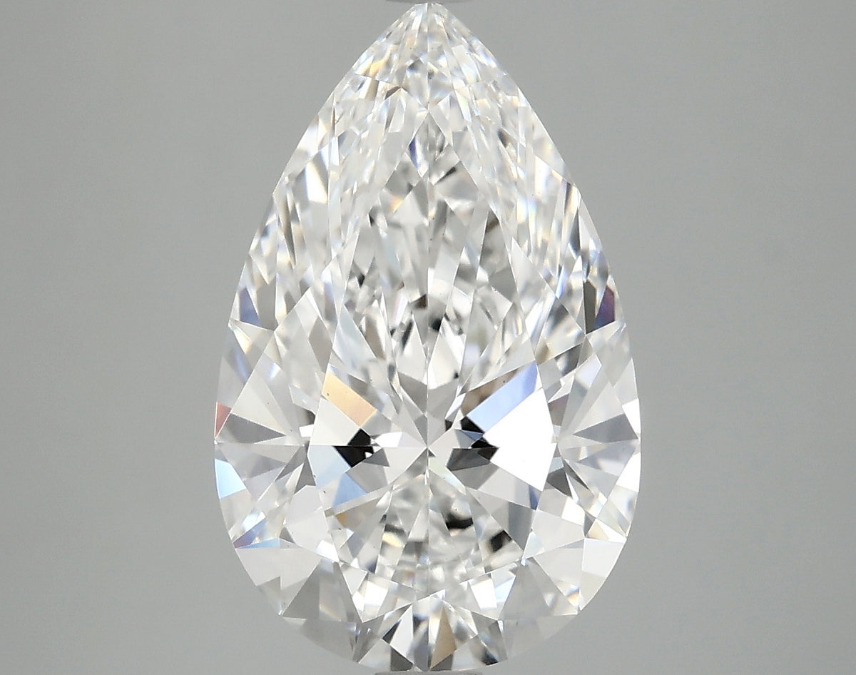 4.02ct Pear, E VS1 — IGI