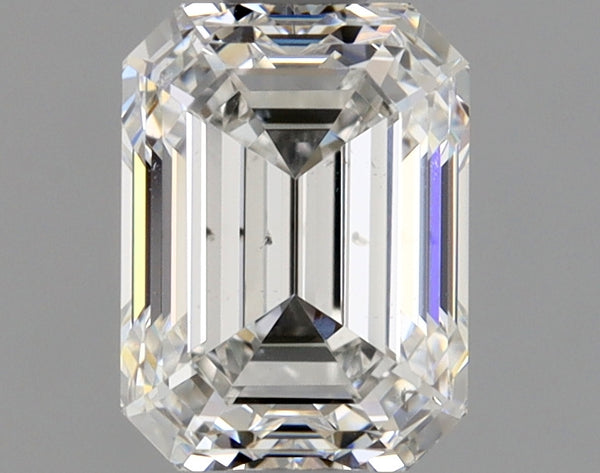 1.0ct EMERALD, F SI1 — GIA