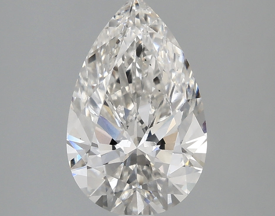 2.07ct Pear, F VS2 — IGI
