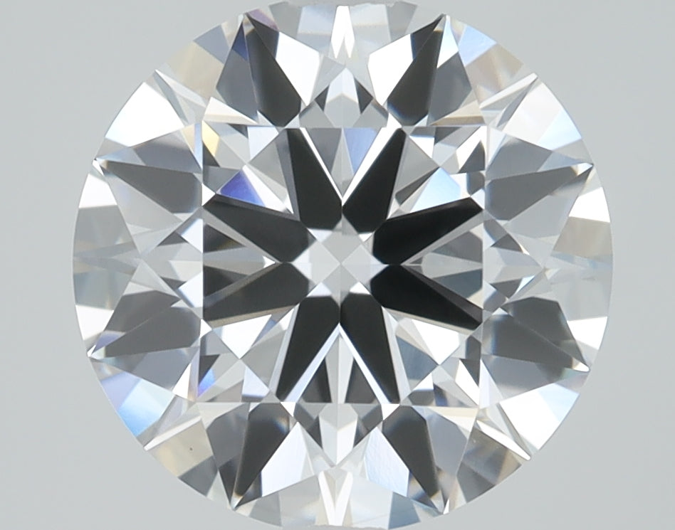 2.5ct Round, D VVS1 — IGI