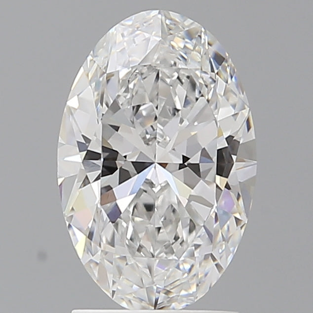2.1ct Oval Lab-Grown Diamond — D VVS2, IGI Certified