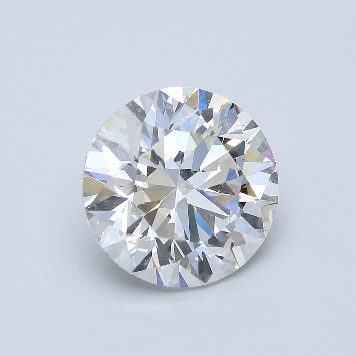 4.57ct Round, F VS2 — IGI