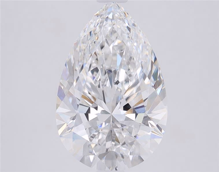 2.55ct Pear, F VS1 — IGI