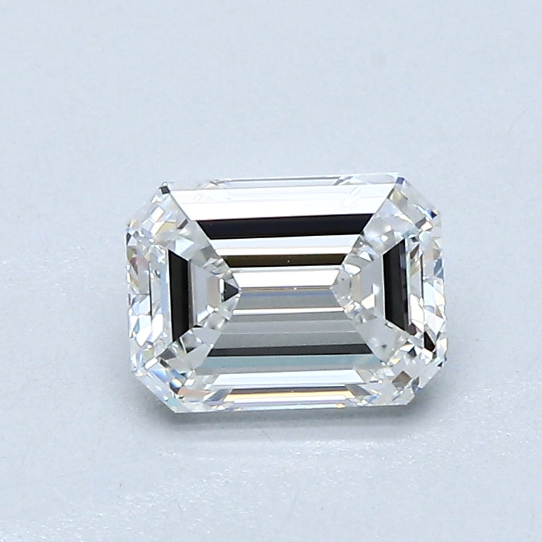 0.91ct EMERALD, F IF — GIA — Laura Milman New York