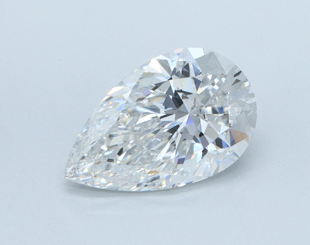 2.11ct Pear, E VS2 — IGI