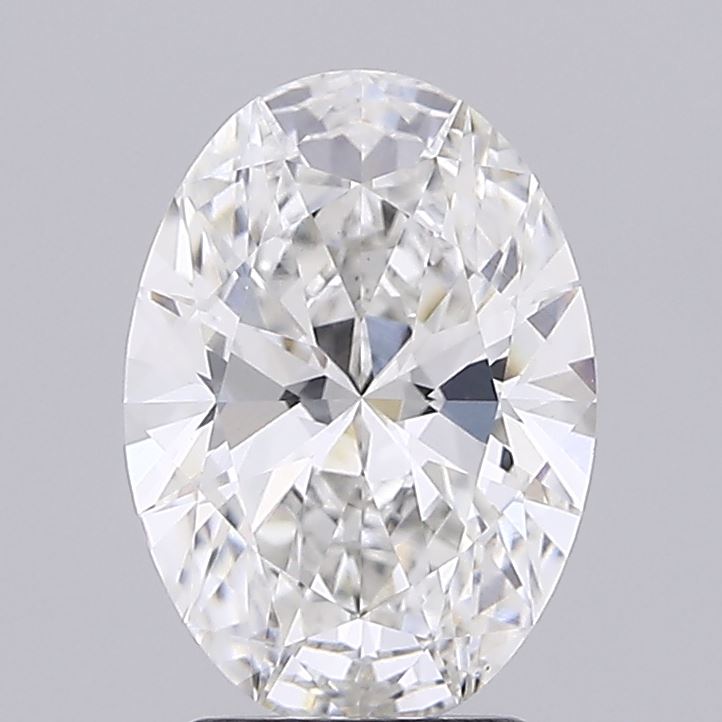 2.54ct Oval, F VVS2 — IGI