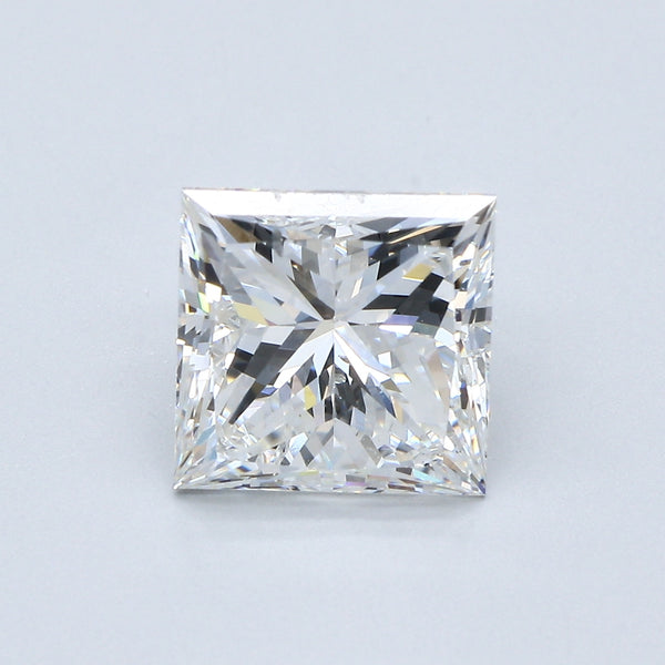 4.01ct PRINCESS, F SI1 — GIA