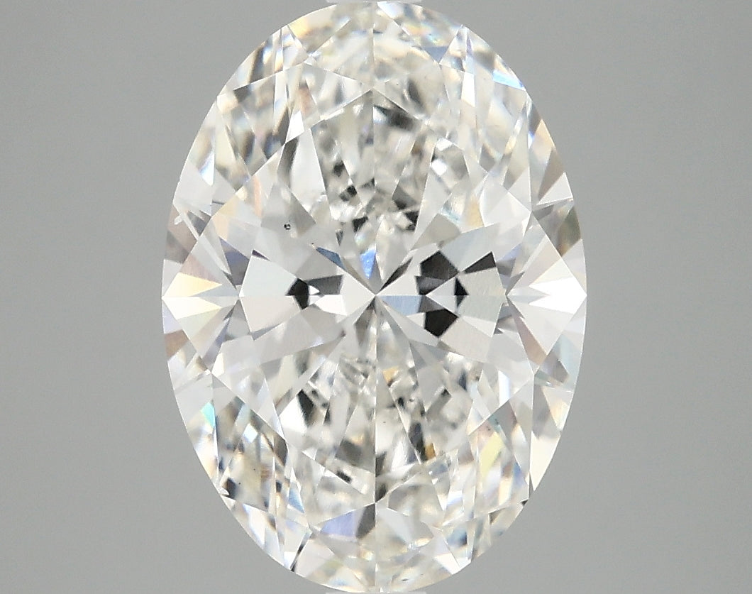 4.07ct Oval, F VS2 — IGI