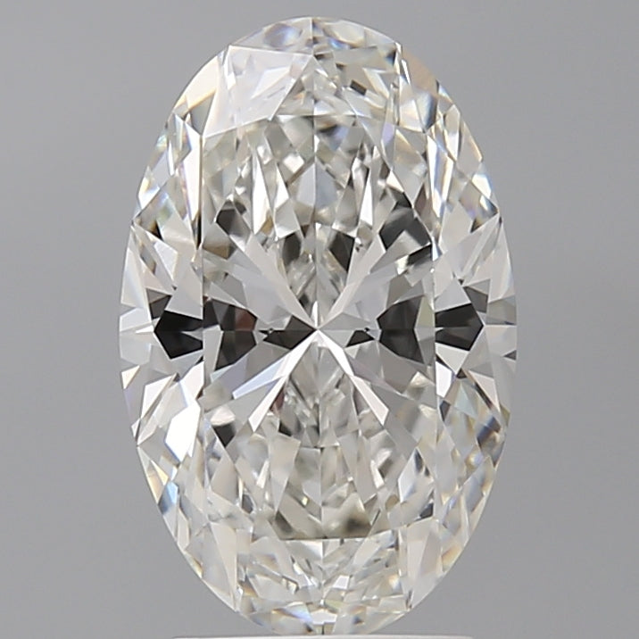 3.04ct Oval Lab-Grown Diamond — F VVS2, IGI Certified