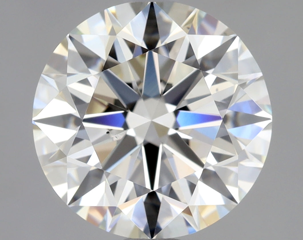 2.5ct Round Natural Diamond — J VS2, GIA Certified