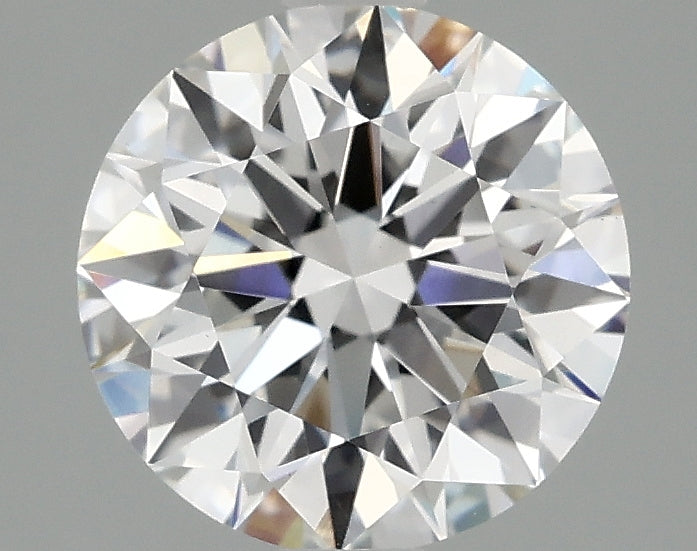 2.07ct Round, E VS1 — IGI