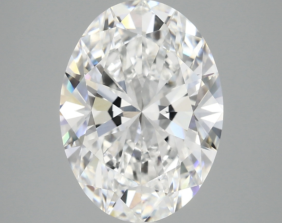 4.01ct Oval, D VVS2 — IGI