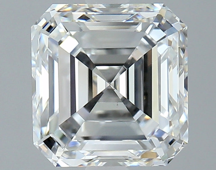 2.5ct Asscher, F VS2 — GIA