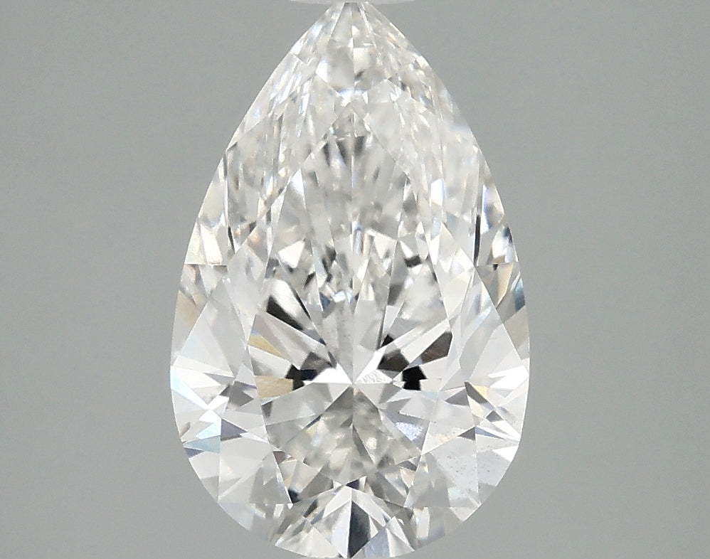 2.43ct Pear, F VS2 — IGI