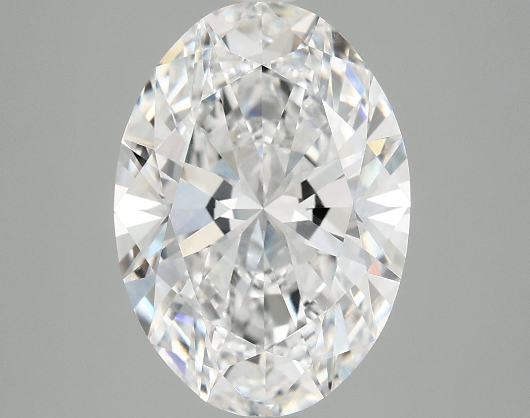 4.06ct Oval, D VVS2 — IGI