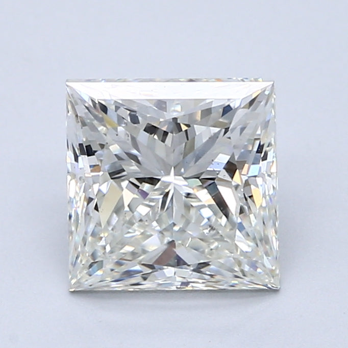 2.31ct Princess Natural Diamond — J SI2, GIA Certified