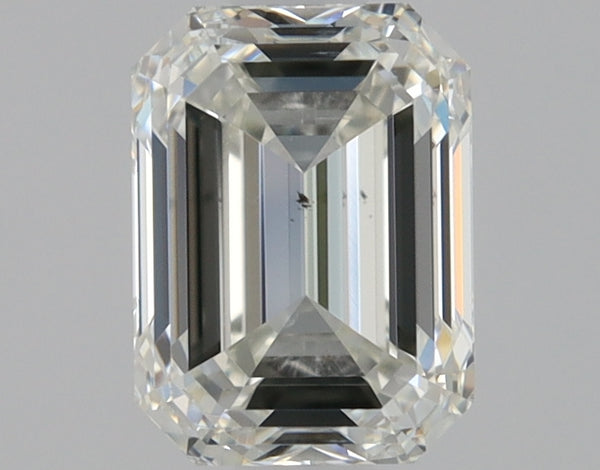 0.9ct EMERALD, J SI1 — GIA