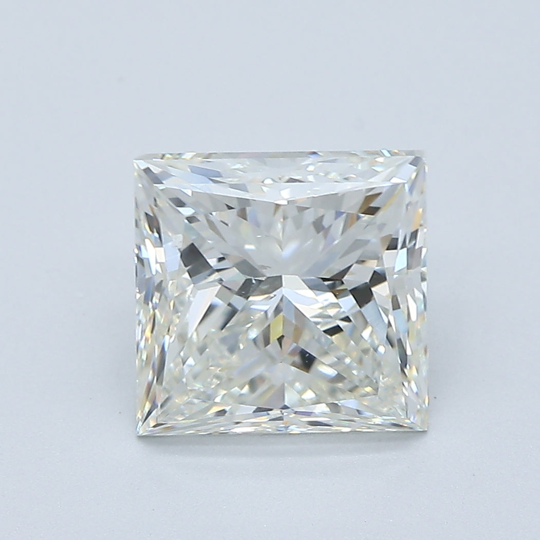3.02ct Princess, J SI1 — GIA