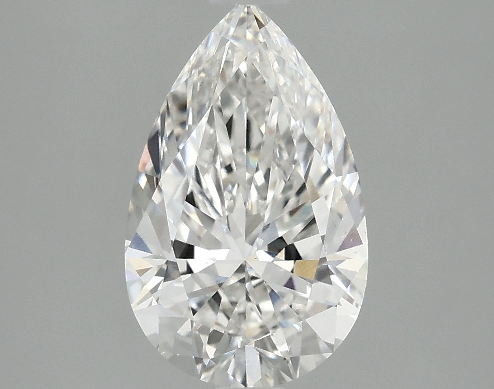 2.07ct Pear, F VS1 — IGI