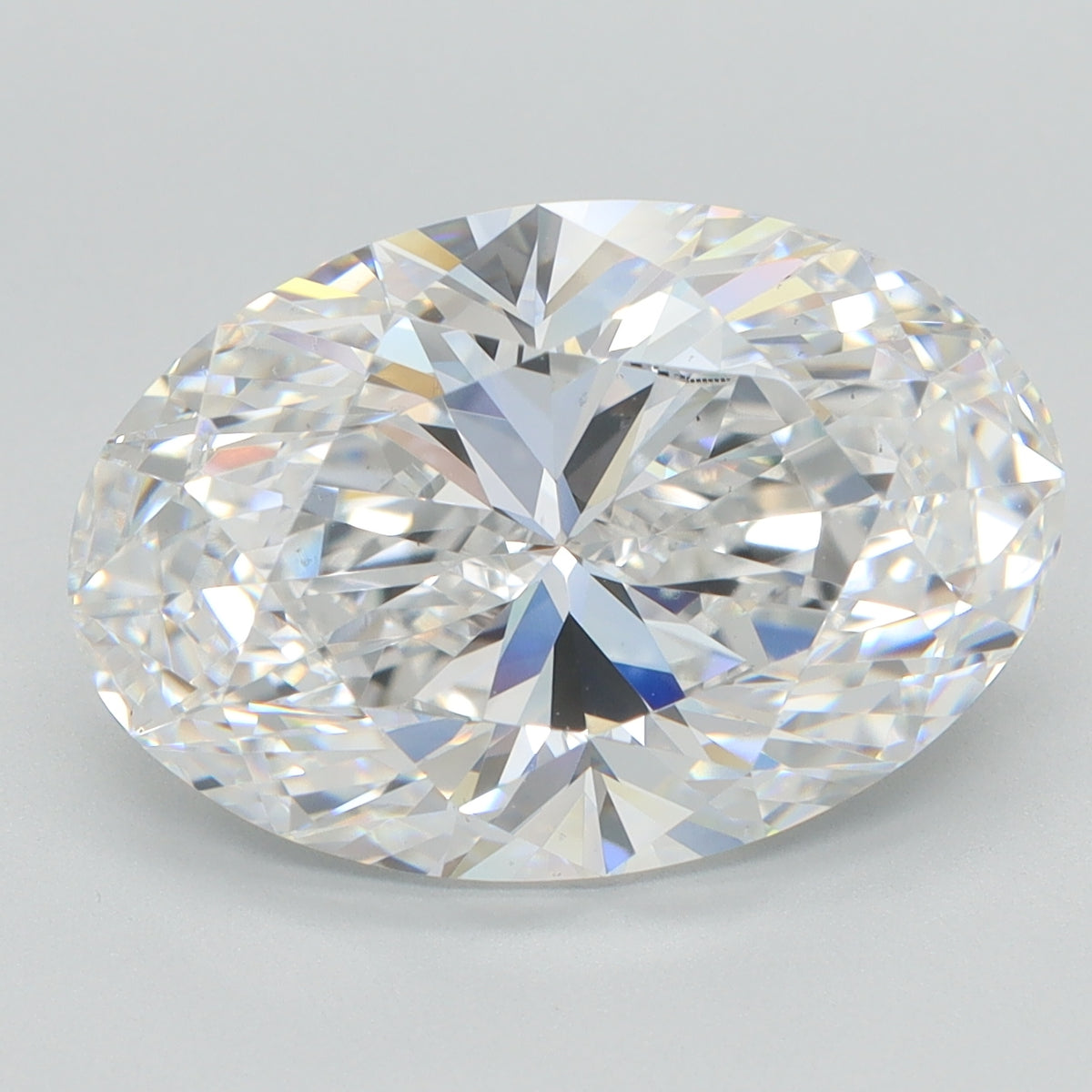 5.52ct Oval, D VS1 — IGI