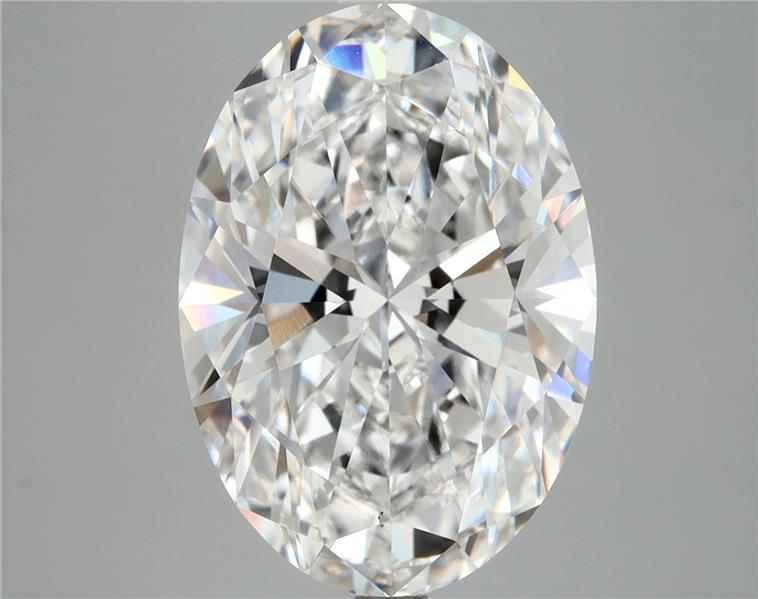 6.75ct Oval, E VS2 — IGI
