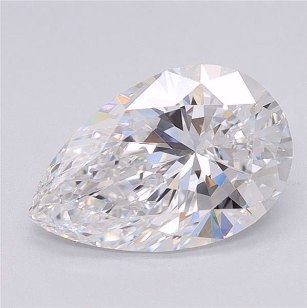3.07ct Pear, F VVS2 — IGI