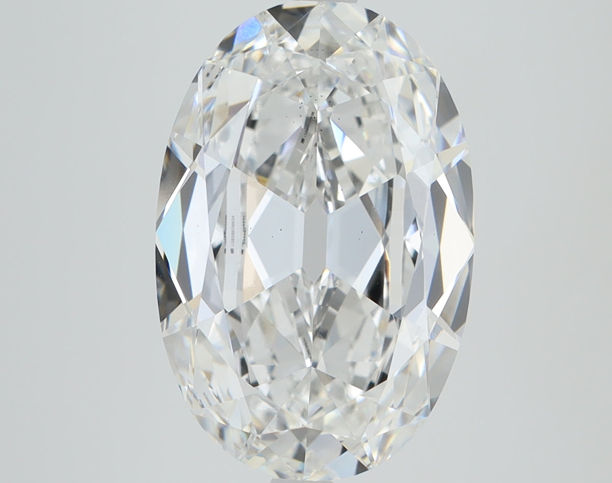 5.23ct Oldmine Oval Lab-Grown Diamond — D VS2, IGI Certified