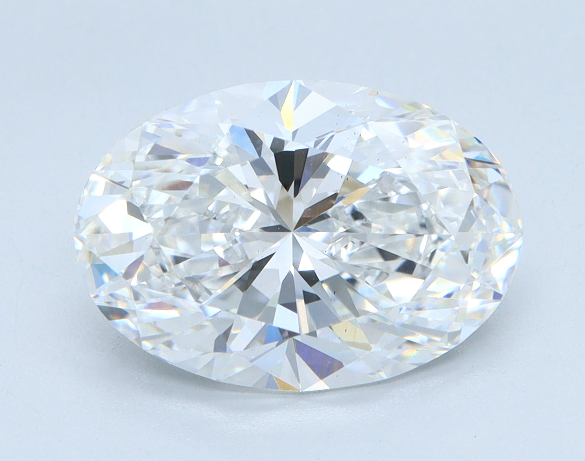 3.5ct Oval, D VS2 — IGI