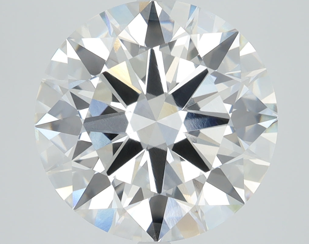4.91ct Round, F VVS1 — IGI