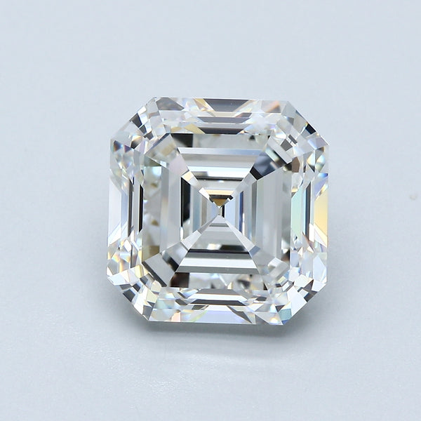 5.02ct ASSCHER, H VVS2 — GIA
